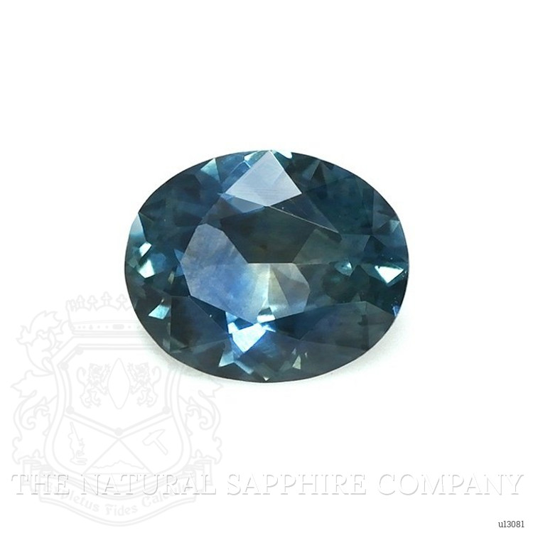 0.71 Ct. Greenish Blue Sapphire from Montana