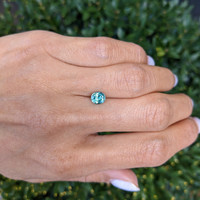 1.09 Ct. Bluish Green Sapphire from Montana Life Style