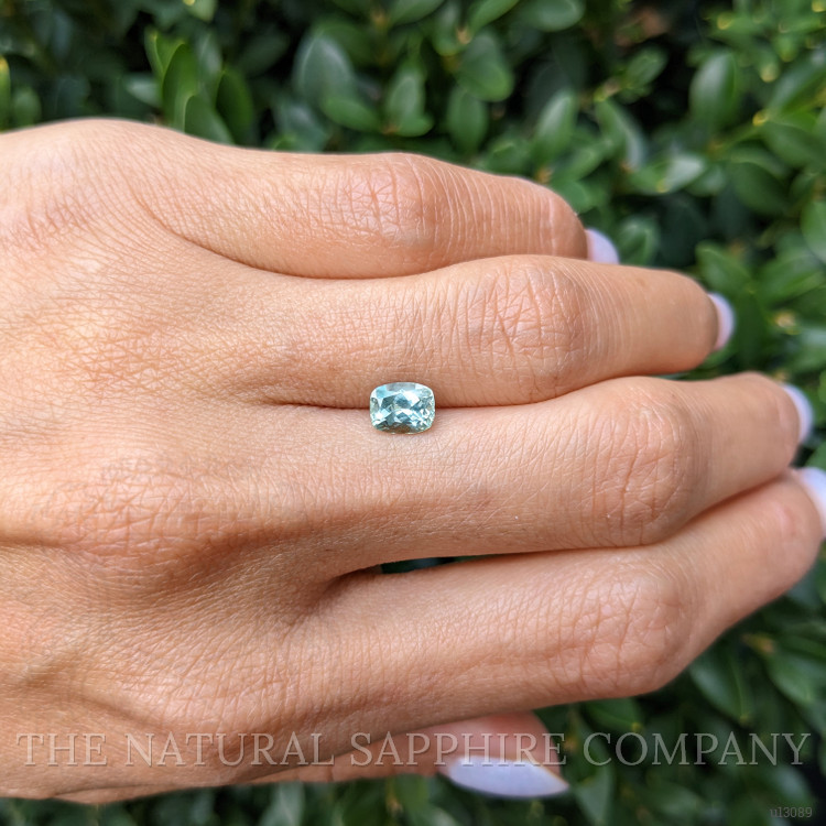 1.10 Ct. Green Sapphire from Montana