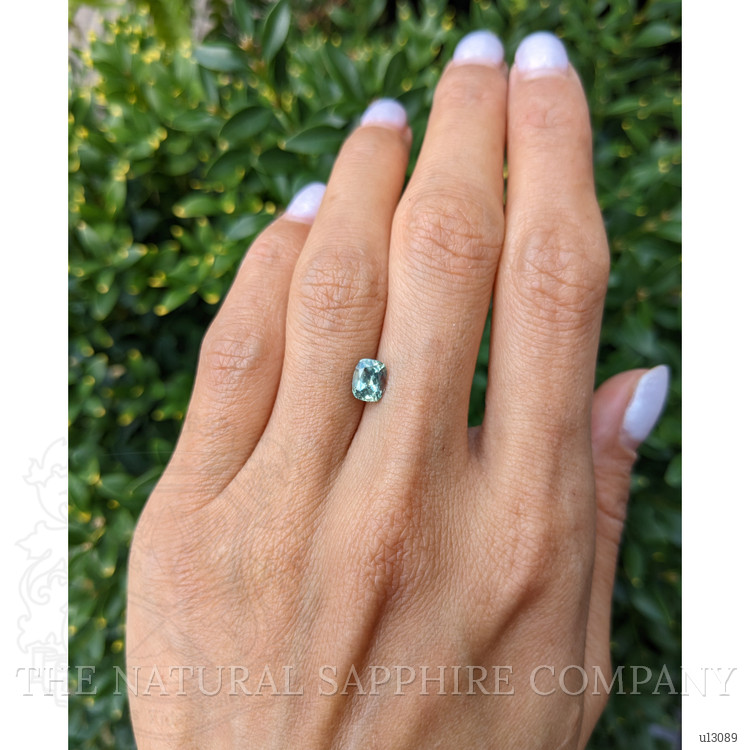 1.10 Ct. Green Sapphire from Montana