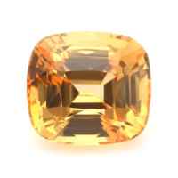 2.54 Ct. Yellowish Orange Sapphire from Ceylon (Sri Lanka) Video