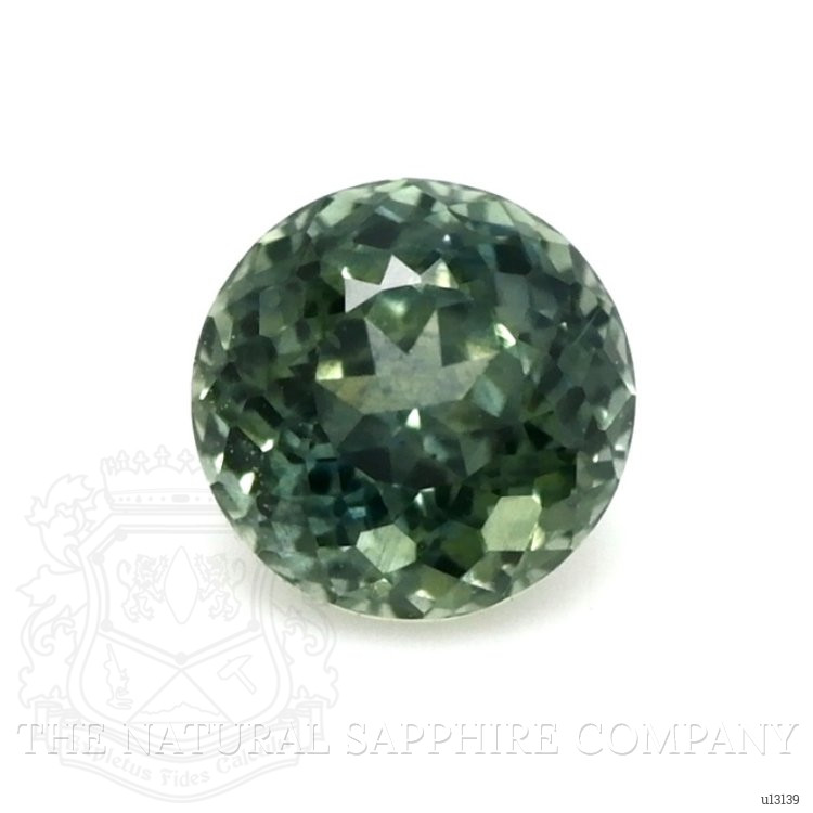 0.60 Ct. Green Sapphire from Montana