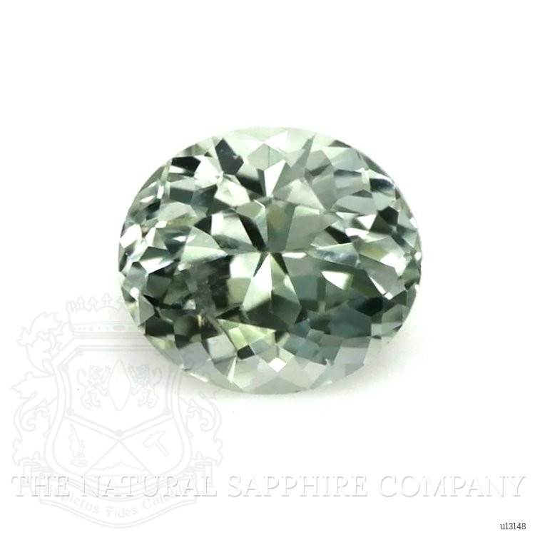 0.65 Ct. Green Sapphire from Montana