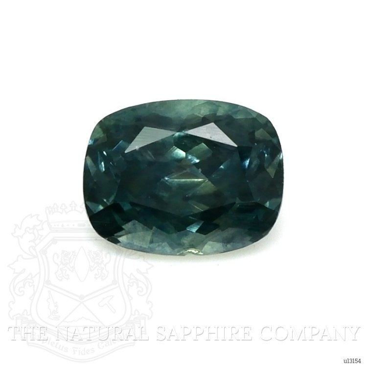 0.66 Ct. Bluish Green Sapphire from Montana