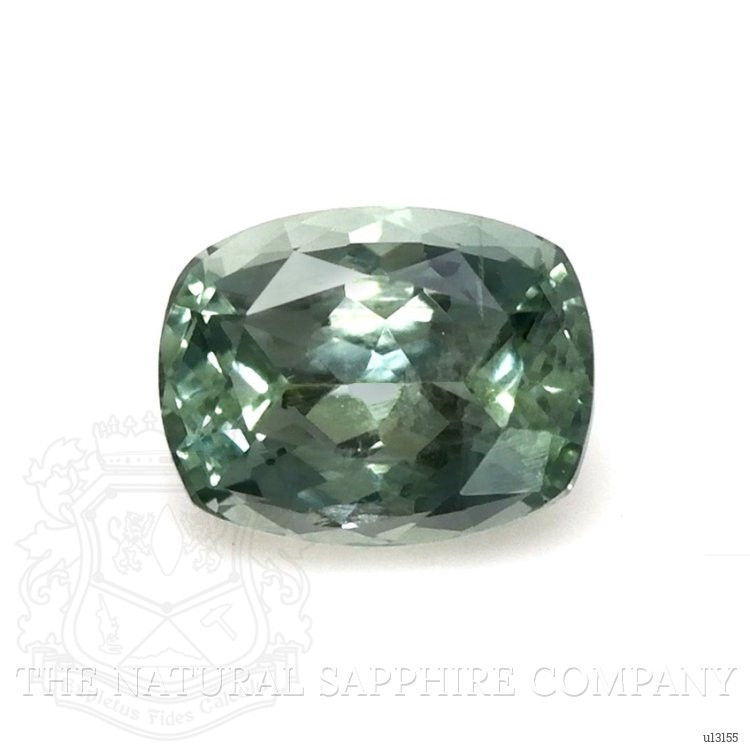 0.66 Ct. Green Sapphire from Montana