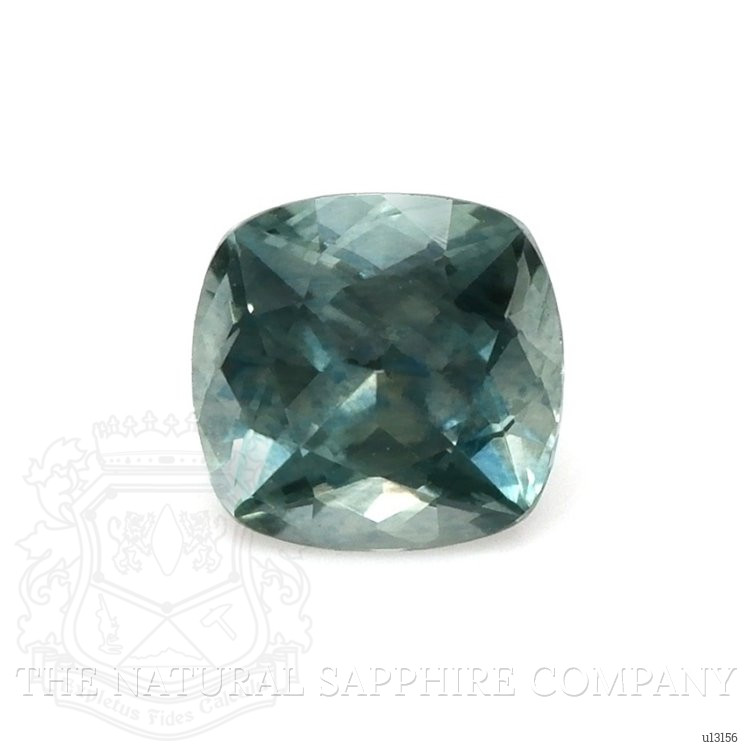 0.68 Ct. Bluish Green Sapphire from Montana