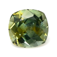 0.79 Ct. Yellowish Green Sapphire from Montana Video