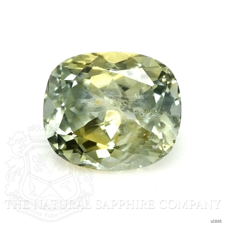 0.92 Ct. Yellowish Green Sapphire from Montana