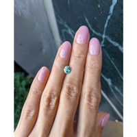 1.06 Ct. Bluish Green Sapphire from Montana Life Style