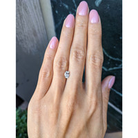 1.09 Ct. White Sapphire from Montana Life Style