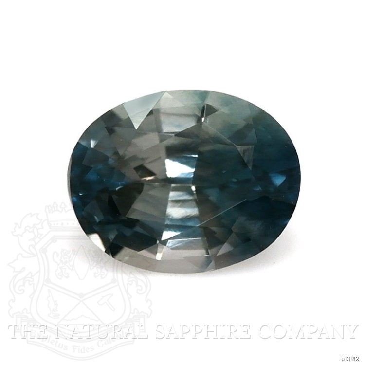 1.11 Ct. Greenish Blue Sapphire from Montana