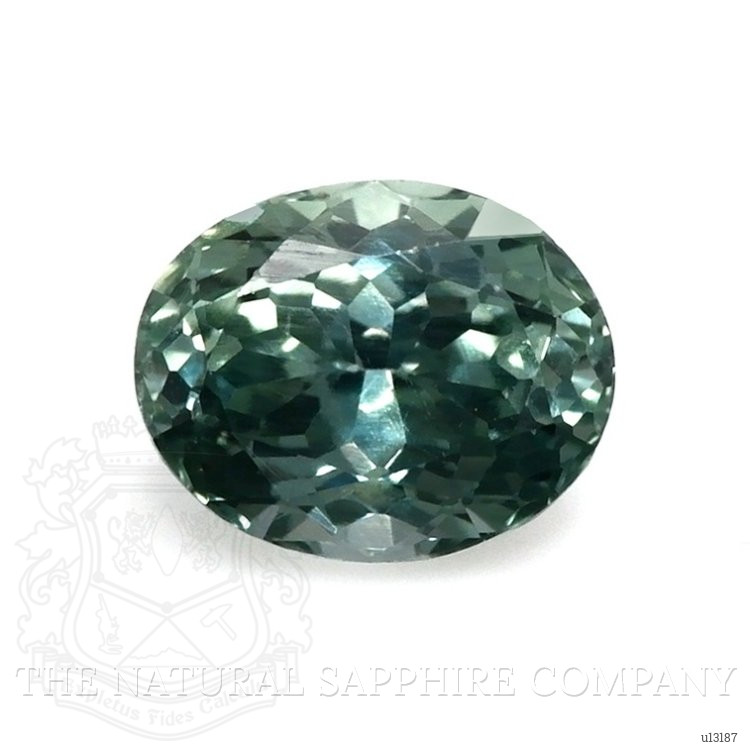 1.15 Ct. Bluish Green Sapphire from Montana