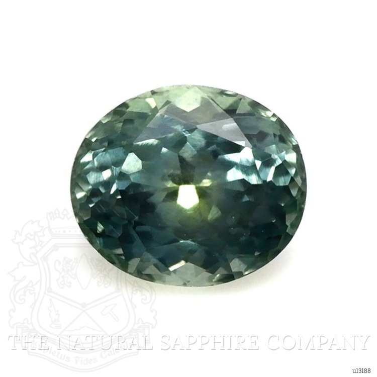 1.16 Ct. Bluish Green Sapphire from Montana