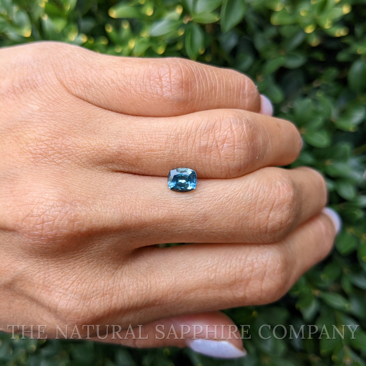 1.21 Ct. Bluish Green Sapphire from Montana