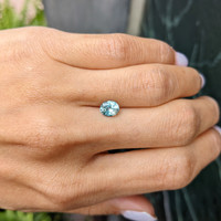 1.22 Ct. Bluish Green Sapphire from Montana Life Style