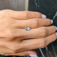 1.26 Ct. Greenish Blue Sapphire from Montana Life Style