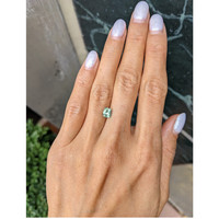 1.28 Ct. Green Sapphire from Montana Life Style