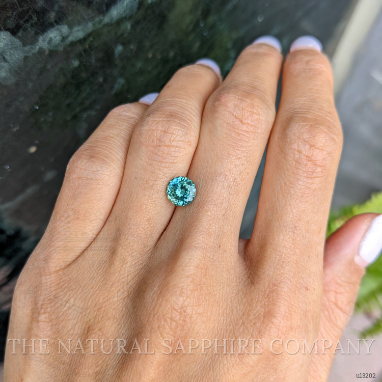 1.66 Ct. Green Sapphire from Montana