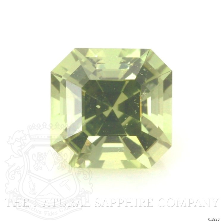 1.12 Ct. Yellowish Green Sapphire from Ceylon (Sri Lanka)