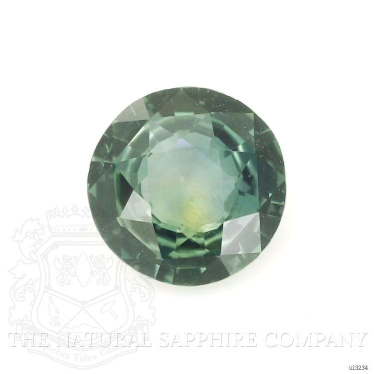 1.37 Ct. Bluish Green Sapphire from Ceylon (Sri Lanka)