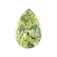 0.73 Ct. Yellowish Green Sapphire from Montana Video