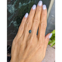 1.46 Ct. Bluish Green Sapphire from Ceylon (Sri Lanka) Life Style