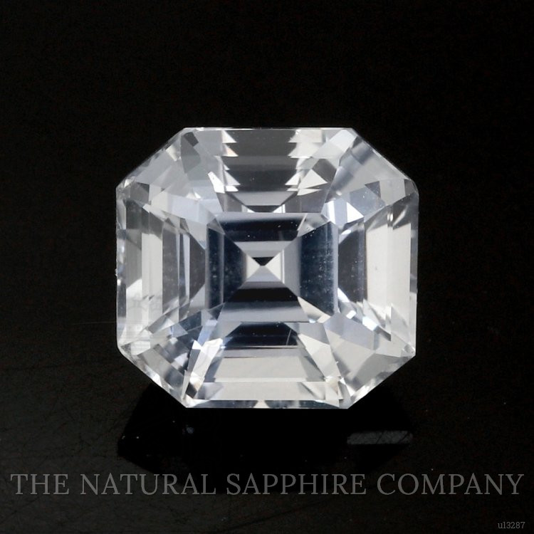 6.06 Ct. White Sapphire from Ceylon (Sri Lanka)