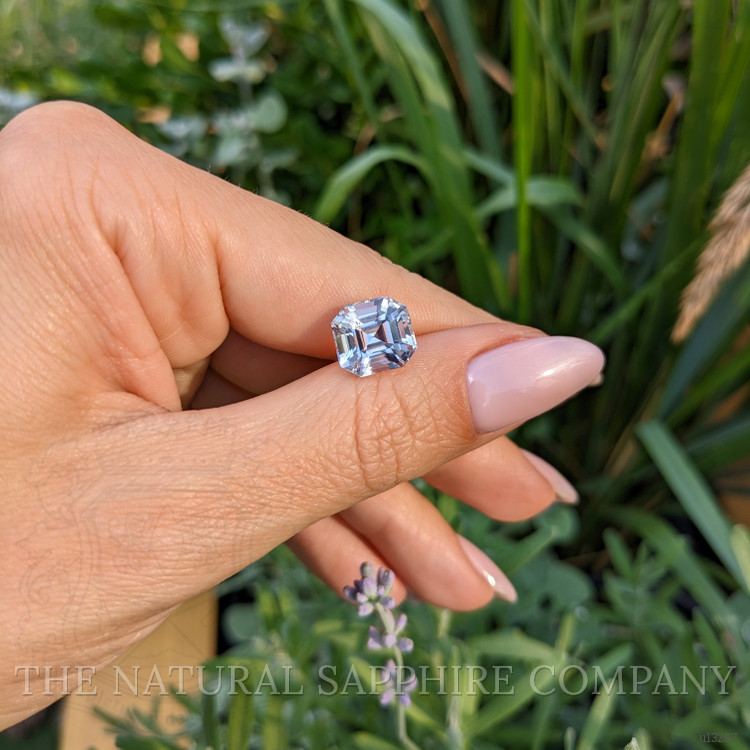 6.06 Ct. Violet Sapphire from Ceylon (Sri Lanka)