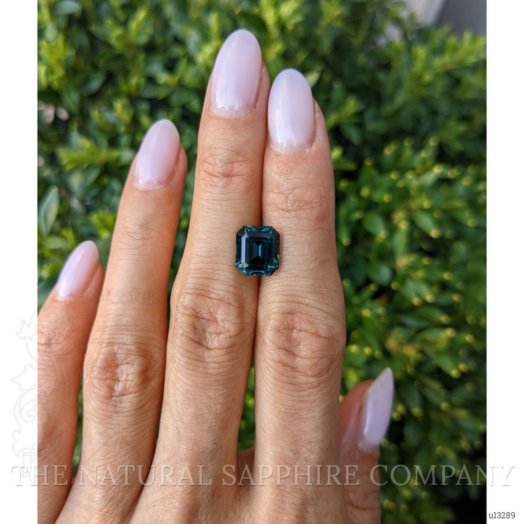 4.11 Ct. Greenish Blue Sapphire from Madagascar