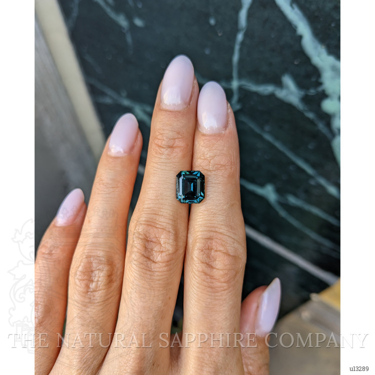 4.11 Ct. Greenish Blue Sapphire from Madagascar