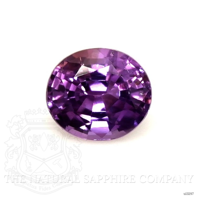 0.53 Ct. Purple Sapphire from Ceylon (Sri Lanka)