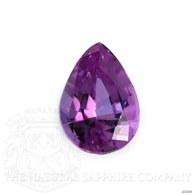 0.63 Ct. Purple Sapphire from Ceylon (Sri Lanka)