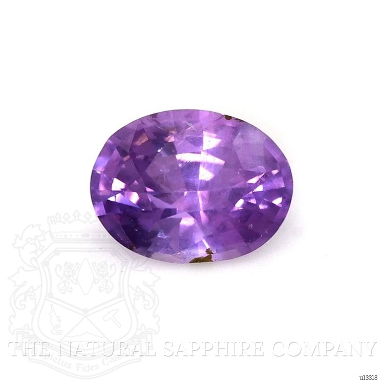 0.59 Ct. Purple Sapphire from Ceylon (Sri Lanka)