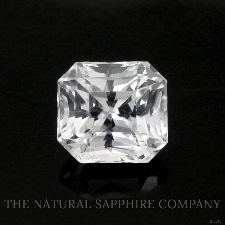 2.12 Ct. White Sapphire from Ceylon (Sri Lanka)