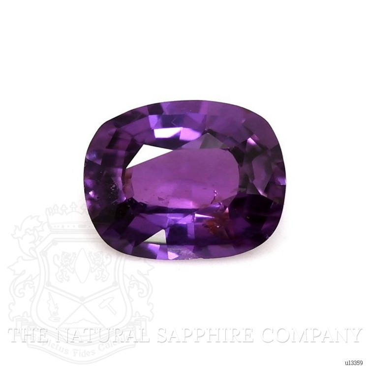0.82 Ct. Purple Sapphire from Ceylon (Sri Lanka)