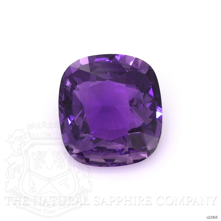 2.57 Ct. Purple Sapphire from Ceylon (Sri Lanka)