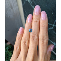 1.25 Ct. Bluish Green Sapphire from Ceylon (Sri Lanka) Life Style