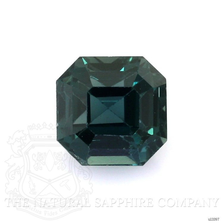 1.08 Ct. Bluish Green Sapphire from Ceylon (Sri Lanka)