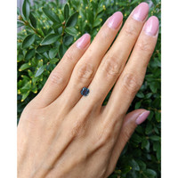 1.27 Ct. Greenish Blue Sapphire from Ceylon (Sri Lanka) Life Style