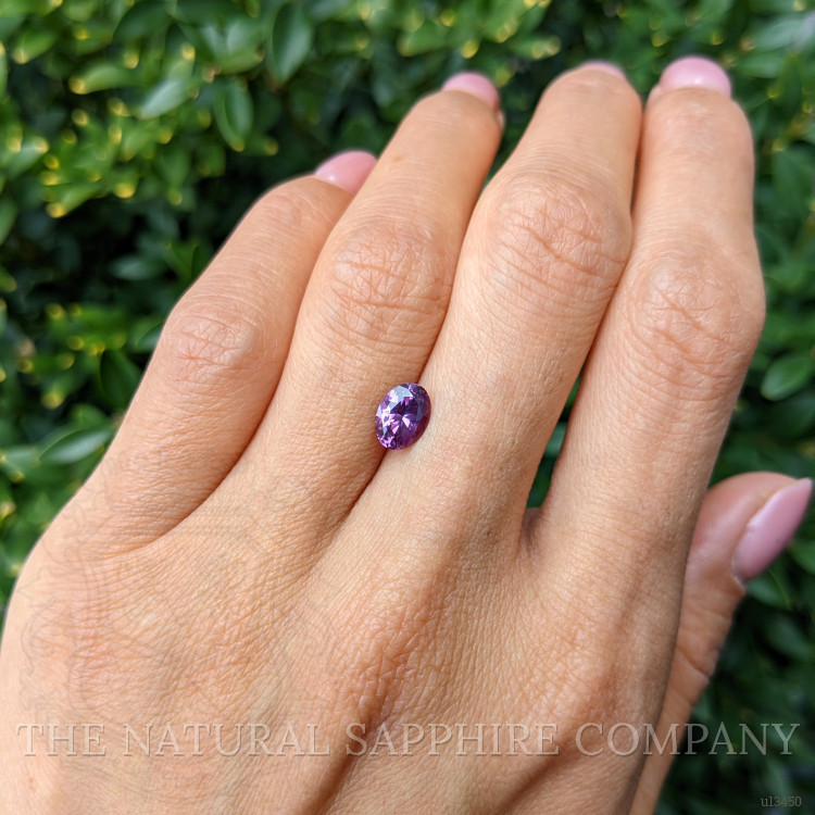 1.08 Ct. Pinkish Purple Sapphire from Ceylon (Sri Lanka)