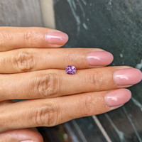 1.06 Ct. Purple Sapphire from Ceylon (Sri Lanka) Life Style