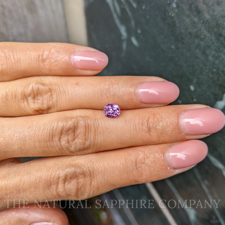 1.06 Ct. Purple Sapphire from Ceylon (Sri Lanka)