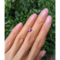 1.06 Ct. Purple Sapphire from Ceylon (Sri Lanka) Life Style