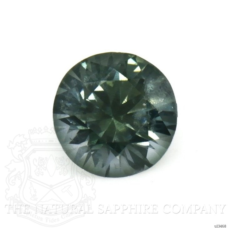 0.48 Ct. Bluish Green Sapphire from Ceylon (Sri Lanka)