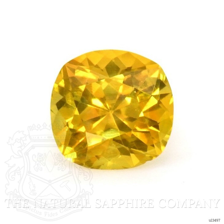 1.14 Ct. Yellowish Orange Sapphire from Ceylon (Sri Lanka)