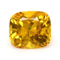0.92 Ct. Yellowish Orange Sapphire from Ceylon (Sri Lanka) Video