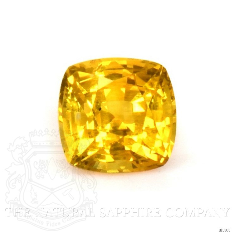 0.64 Ct. Yellowish Orange Sapphire from Ceylon (Sri Lanka)