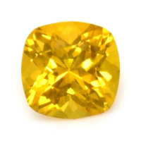 0.59 Ct. Yellowish Orange Sapphire from Ceylon (Sri Lanka) Video