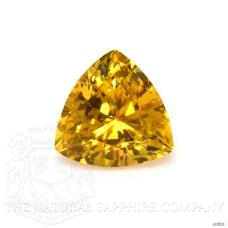 1.20 Ct. Yellowish Orange Sapphire from Ceylon (Sri Lanka)