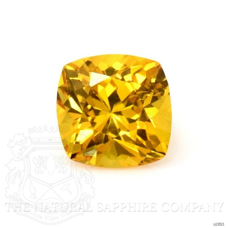 1.05 Ct. Yellowish Orange Sapphire from Ceylon (Sri Lanka)